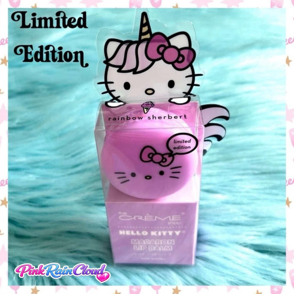 Crème Shop X Sanrio Rainbow Sherbet Hello Kitty Lip Balm Limited Edition